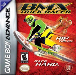BMX Trick Racer box art for GameBoy Advance
